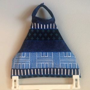 High neck Aerie bikini top